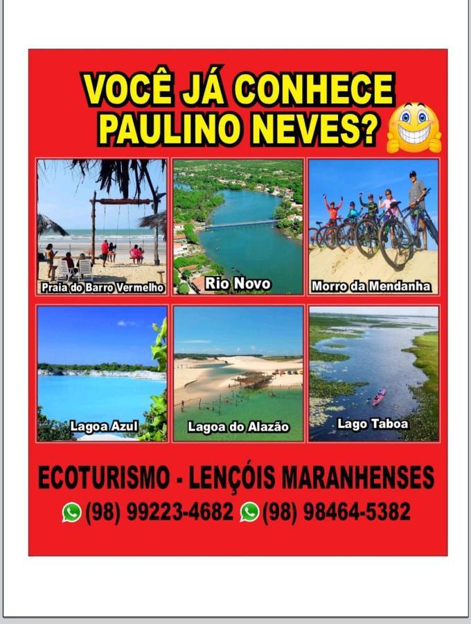 Pousada Lagoa Do Barreiro Azul Paulino Neves Exteriér fotografie